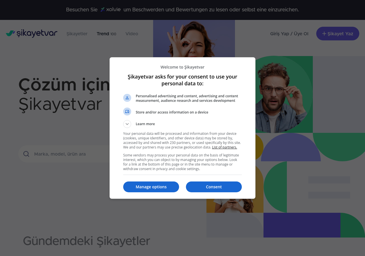 لقطة دليل مؤرخة من sikayetvar.com